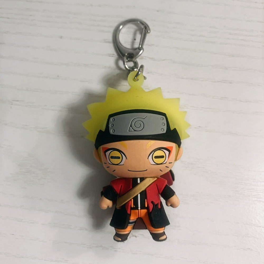 Brand new sage-mode anime naruto keychain